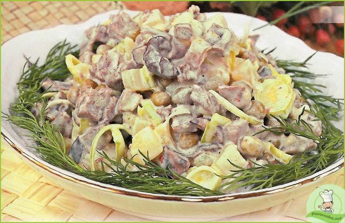 Салат с грибами и сыром - фото шаг 1