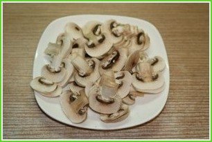 Стейки с грибами и сыром - фото шаг 8