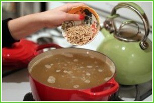 Суп с фрикадельками из индейки - фото шаг 3