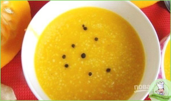 Тыквенный суп с имбирем - фото шаг 1