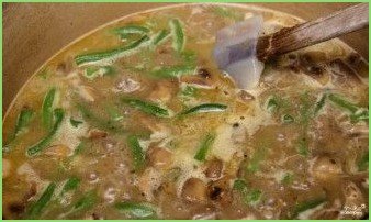 Грибной суп из шампиньонов со сливками - фото шаг 4