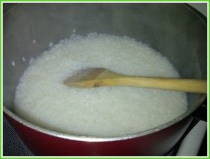 Рисовый пудинг с сахаром - фото шаг 2