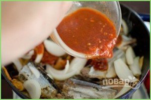 Рыбный суп из скумбрии - фото шаг 5