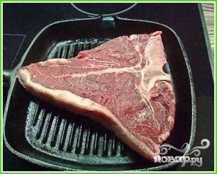 Стейк (Т-Вone steak) - фото шаг 2