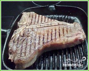 Стейк (Т-Вone steak) - фото шаг 3