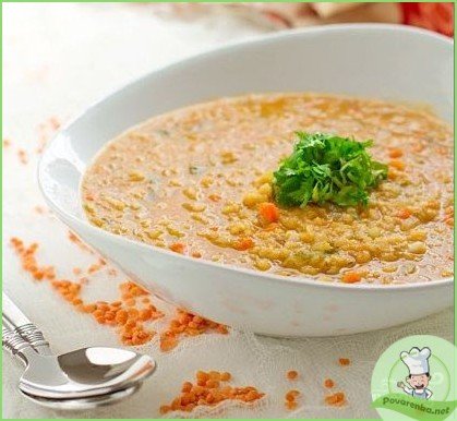 Густой суп из чечевицы - фото шаг 1