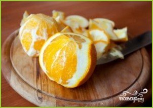 Фруктовый салат с апельсинами - фото шаг 1