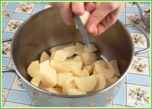 Картофельные зразы с сыром - фото шаг 1