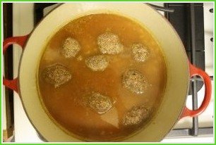 Рисовый суп с фрикадельками - фото шаг 3