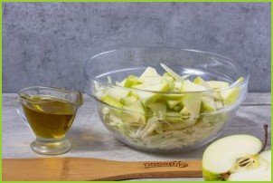 Салат из авокадо и капусты - фото шаг 3