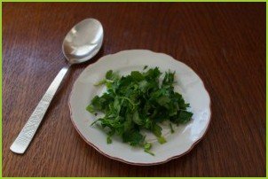 Салат с кириешками и сыром - фото шаг 3