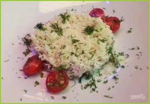 Салат с курицей, грибами и грецкими орехами - фото шаг 4
