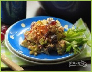 Салат с курицей и сельдереем - фото шаг 8