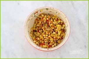 Салат из кукурузы - фото шаг 5