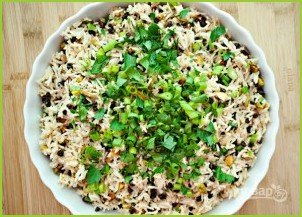 Салат из риса - фото шаг 6