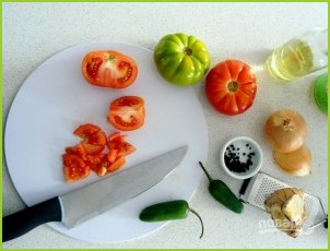 Эфиопский помидорный салат - фото шаг 1