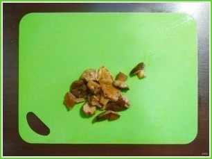 Казаречче с беконом и грибами - фото шаг 4