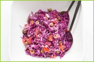 Салат из фиолетовой капусты - фото шаг 6