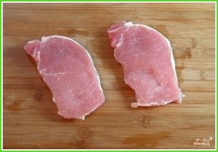 Шницель из свинины - фото шаг 1