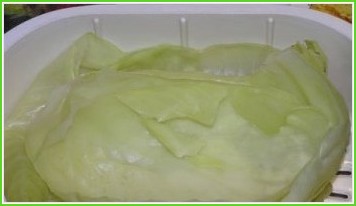 Шницель капустный с сыром - фото шаг 1