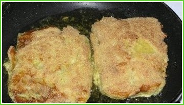 Шницель капустный с сыром - фото шаг 6