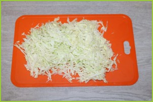 Хрустящий зелёный салат - фото шаг 2
