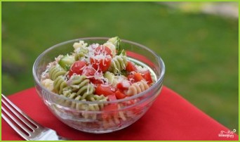 Итальянский салат с пастой - фото шаг 6