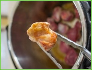 Рагу со свининой и кабачками - фото шаг 2