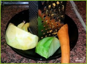 Салат из тыквы и моркови - фото шаг 2