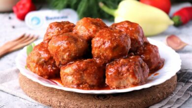 Итальянские мясные шарики в томатном соусе