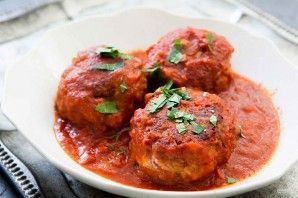 Итальянские мясные шарики в томатном соусе - фото шаг 12