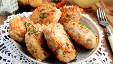 Мясные котлеты с капустой