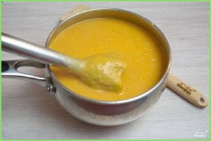 Сливочный томатный суп с базиликом - фото шаг 8