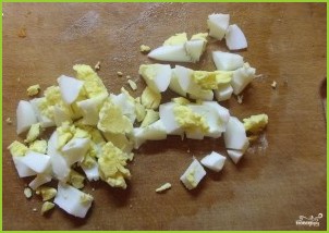 Картофельный салат с кальмарами - фото шаг 5