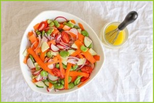Салат из редиса - фото шаг 4