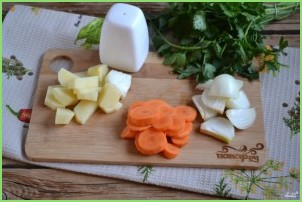 Суп-пюре из брокколи и цветной капусты - фото шаг 3
