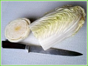Голубцы из китайской капусты - фото шаг 1