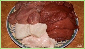 Котлеты из свинины и курицы - фото шаг 1