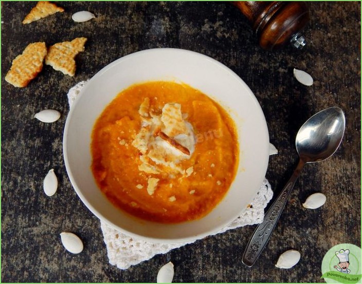 Крем-суп из тыквы со сливками - фото шаг 1