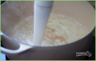 Крем-суп с картофелем и пореем - фото шаг 4