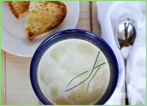 Крем-суп с картофелем и пореем - фото шаг 5
