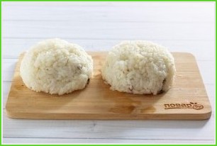 Рисовые зразы с грибами - фото шаг 5