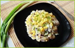 Салат из индейки с фасолью - фото шаг 6