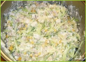 Салат по-гавайски - фото шаг 5