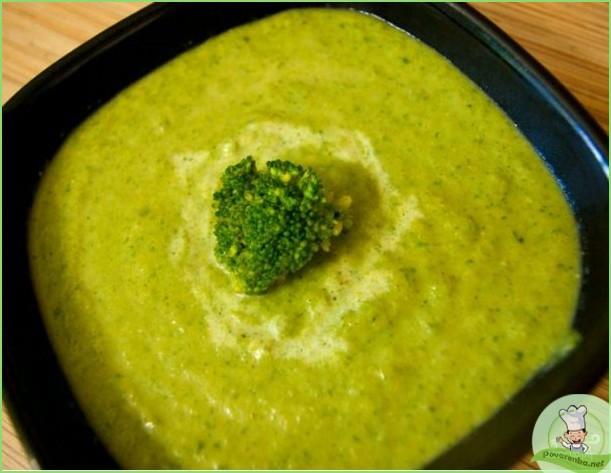 Суп-пюре из брокколи и шпината - фото шаг 1