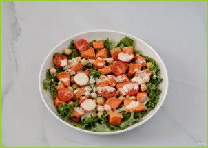 Салат с бататом - фото шаг 6