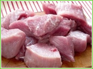 Шашлык на сковороде из свинины - фото шаг 2