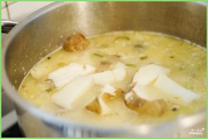 Сырный суп-пюре с брокколи - фото шаг 6