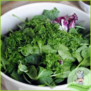 Клубничный салат со шпинатом - фото шаг 5