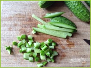 Крабовый салат обычный - фото шаг 5